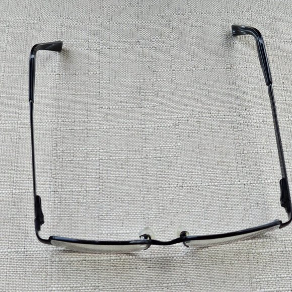 O by Oscar De La Renta Glasses Frame Black tone Metal Half Rim Eyeglasses OSM802 - Picture 10 of 12